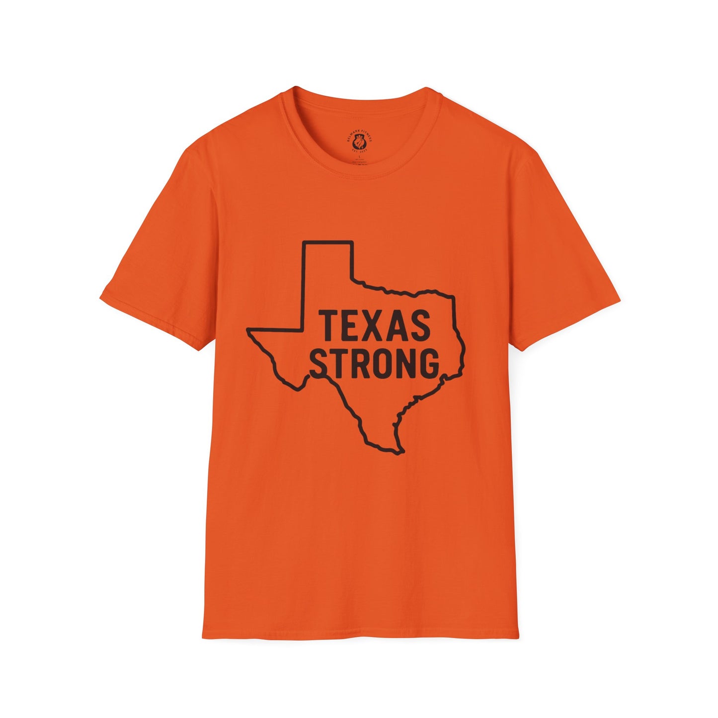 Texas Strong T-Shirt, Unisex Tee, Softstyle Shirt, Casual Wear, Texas Pride, Gift for Texans, Texas Independence Day