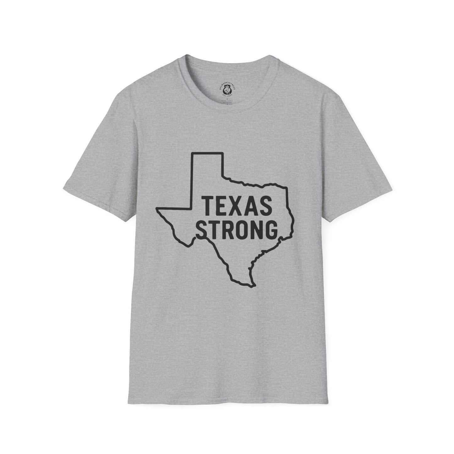 Texas Strong T-Shirt, Unisex Tee, Softstyle Shirt, Casual Wear, Texas Pride, Gift for Texans, Texas Independence Day