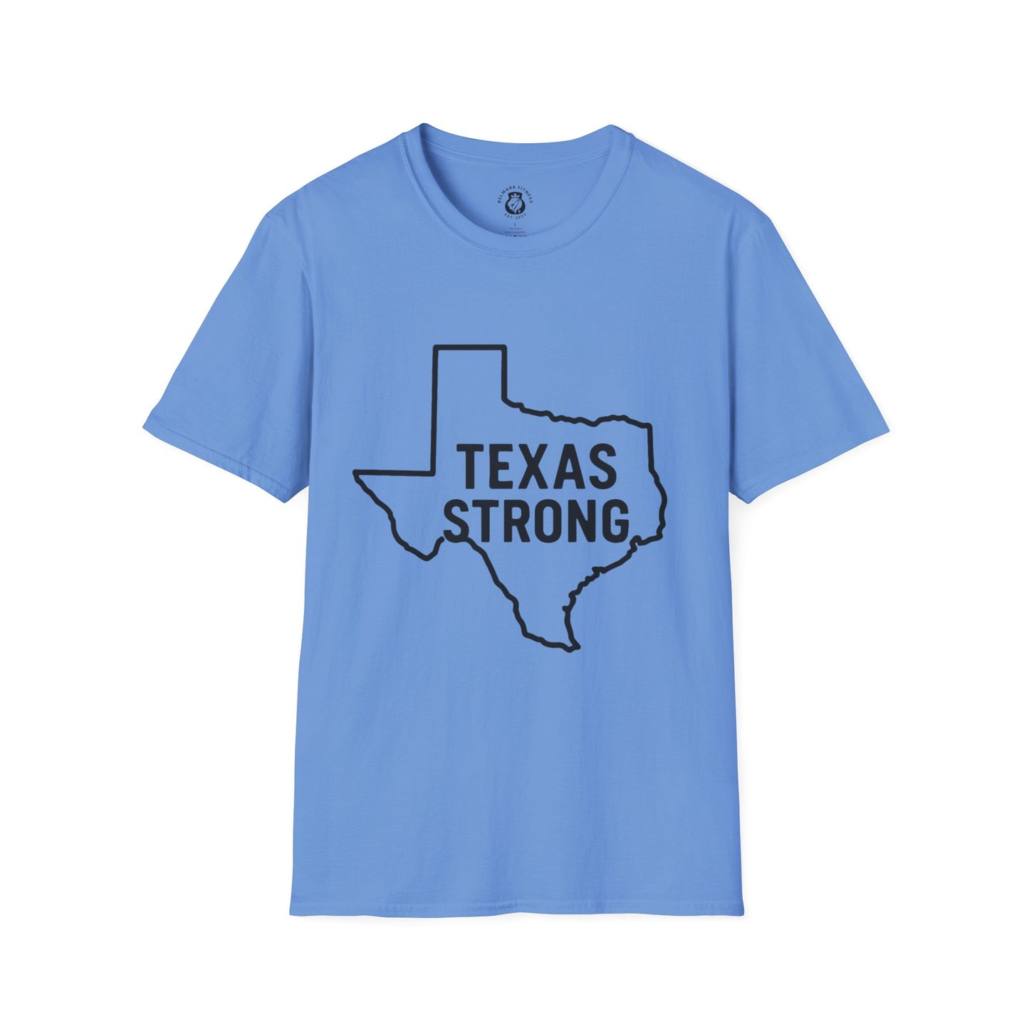 Texas Strong T-Shirt, Unisex Tee, Softstyle Shirt, Casual Wear, Texas Pride, Gift for Texans, Texas Independence Day