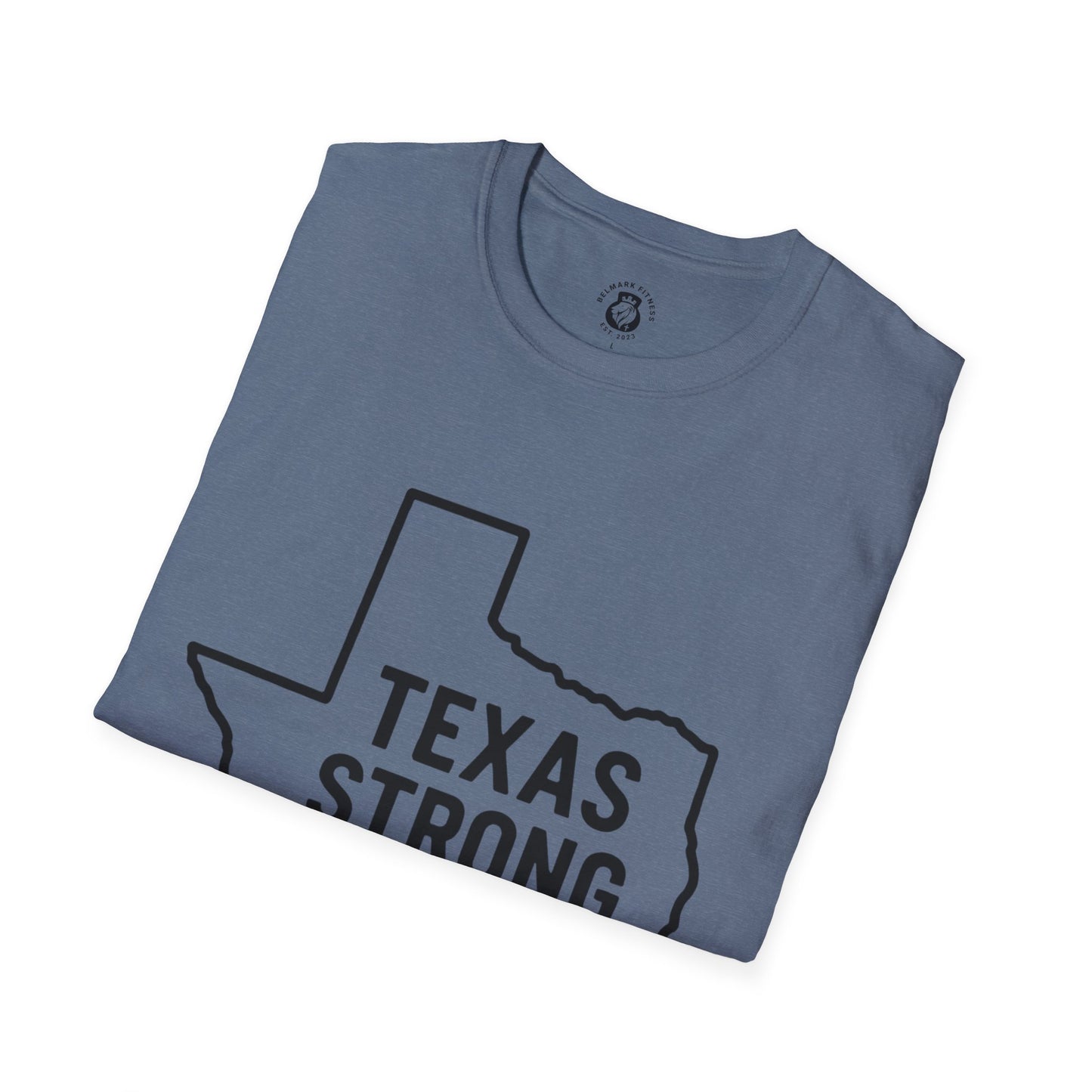 Texas Strong T-Shirt, Unisex Tee, Softstyle Shirt, Casual Wear, Texas Pride, Gift for Texans, Texas Independence Day