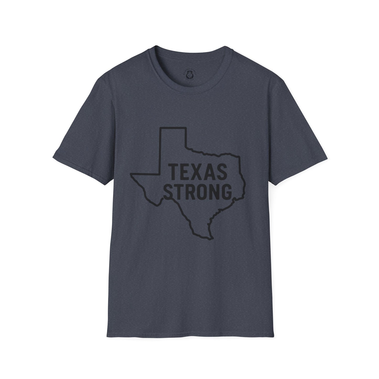 Texas Strong T-Shirt, Unisex Tee, Softstyle Shirt, Casual Wear, Texas Pride, Gift for Texans, Texas Independence Day