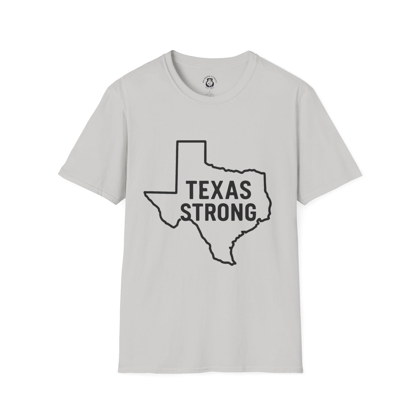 Texas Strong T-Shirt, Unisex Tee, Softstyle Shirt, Casual Wear, Texas Pride, Gift for Texans, Texas Independence Day