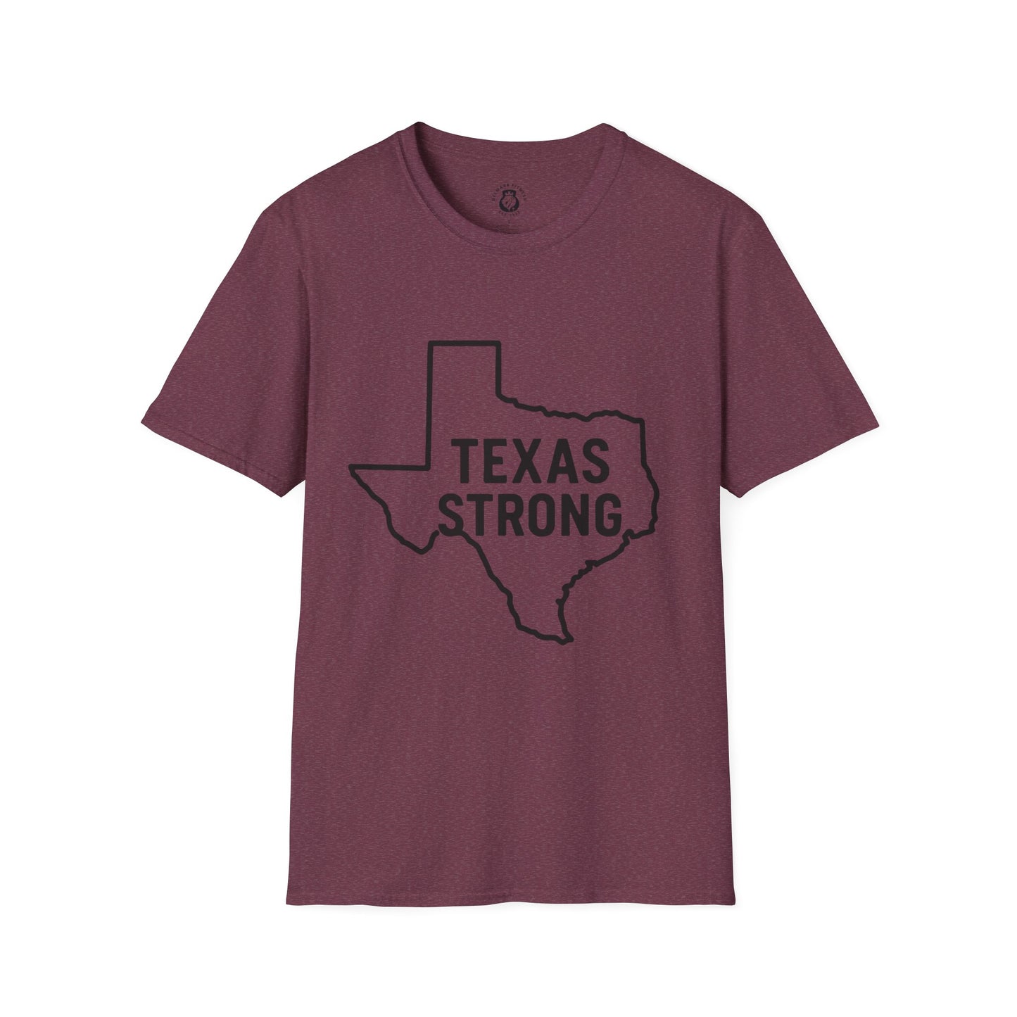 Texas Strong T-Shirt, Unisex Tee, Softstyle Shirt, Casual Wear, Texas Pride, Gift for Texans, Texas Independence Day