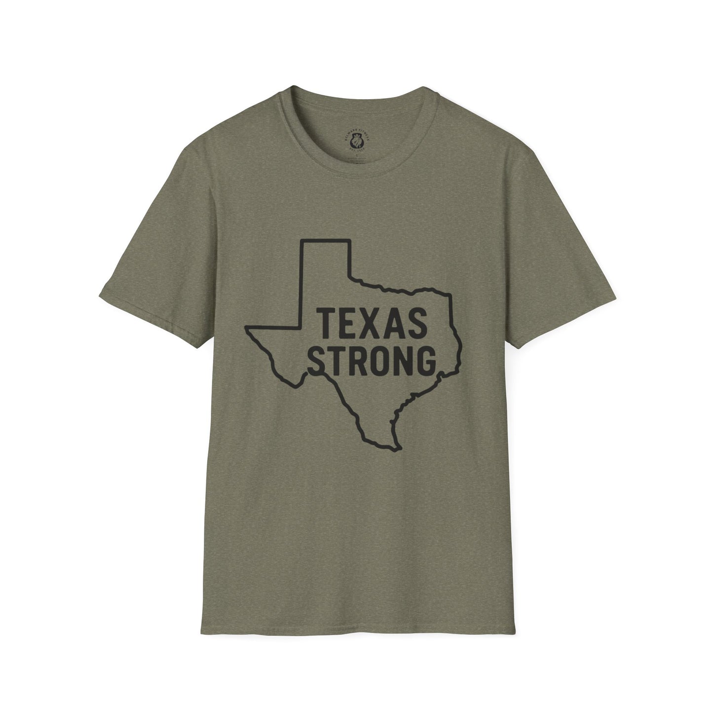 Texas Strong T-Shirt, Unisex Tee, Softstyle Shirt, Casual Wear, Texas Pride, Gift for Texans, Texas Independence Day