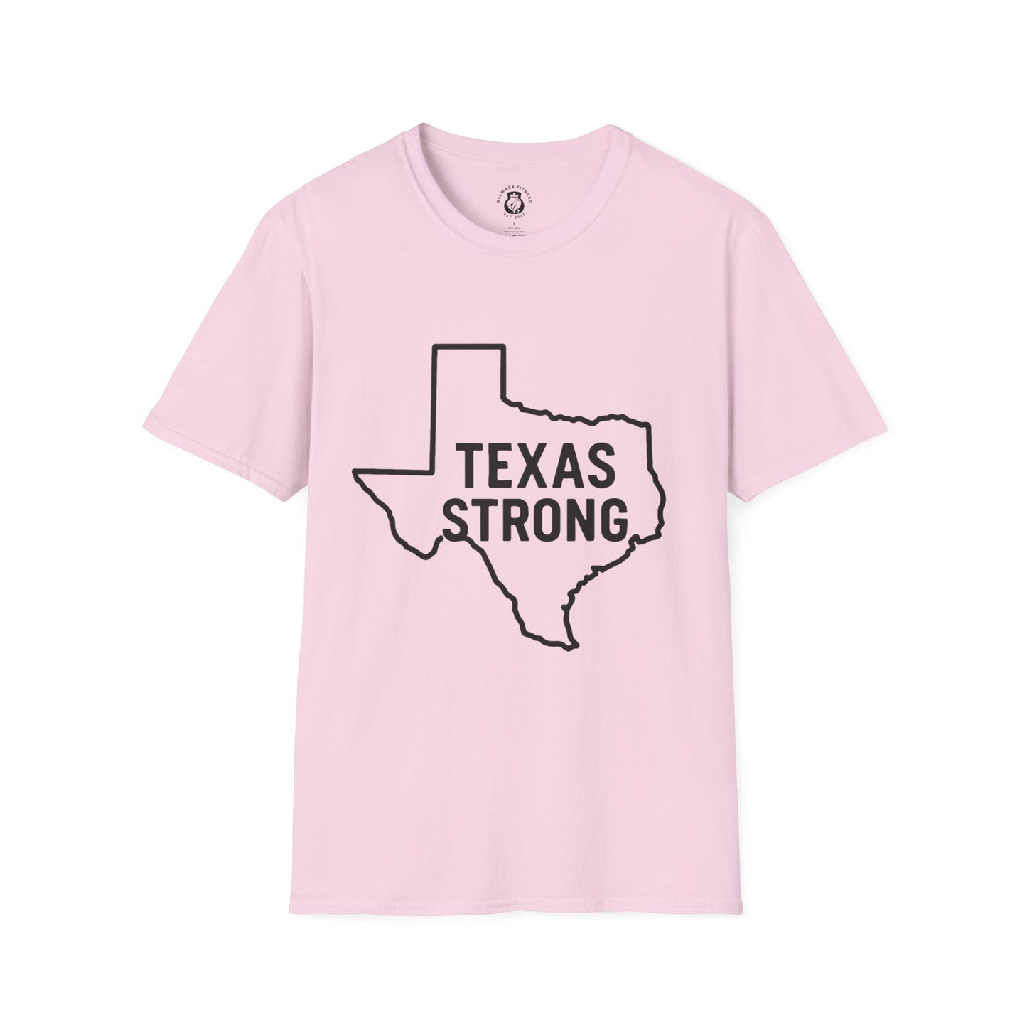 Texas Strong T-Shirt, Unisex Tee, Softstyle Shirt, Casual Wear, Texas Pride, Gift for Texans, Texas Independence Day