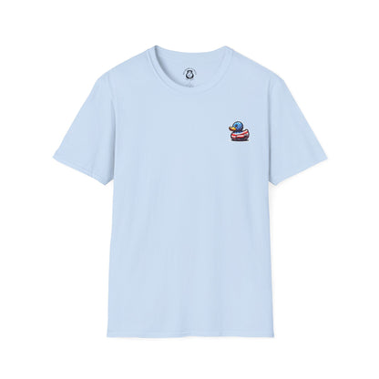 Patriotic Duck Tee — "America Duck Yeah" Graphic T-Shirt