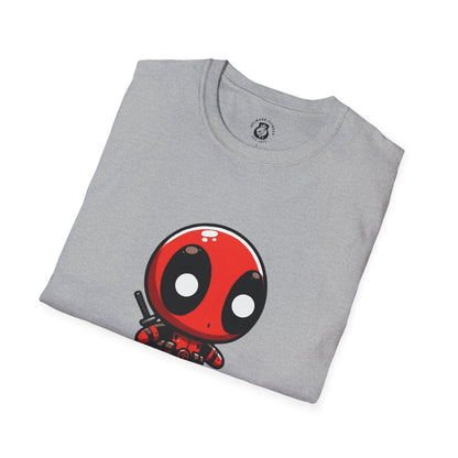 Cute Cartoon Maximum Effort T-Shirt, Unisex Graphic Tee, Perfect for Comic Fans, Birthday Gift, Everyday Wear, Casual Style