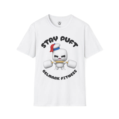 Stay Puft Fitness Unisex Softstyle T-Shirt | Funny Gym Tee, Workout Apparel, Fitness Gift, Activewear, Cute Exercise Shirt