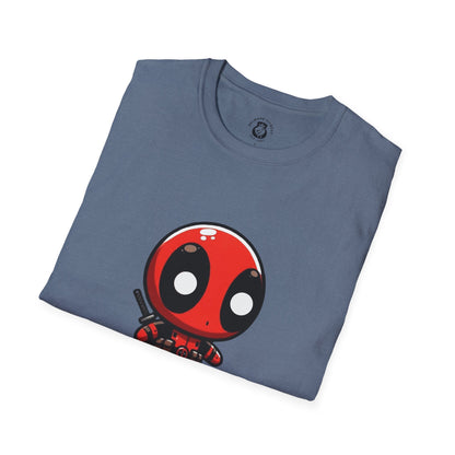 Cute Cartoon Maximum Effort T-Shirt, Unisex Graphic Tee, Perfect for Comic Fans, Birthday Gift, Everyday Wear, Casual Style