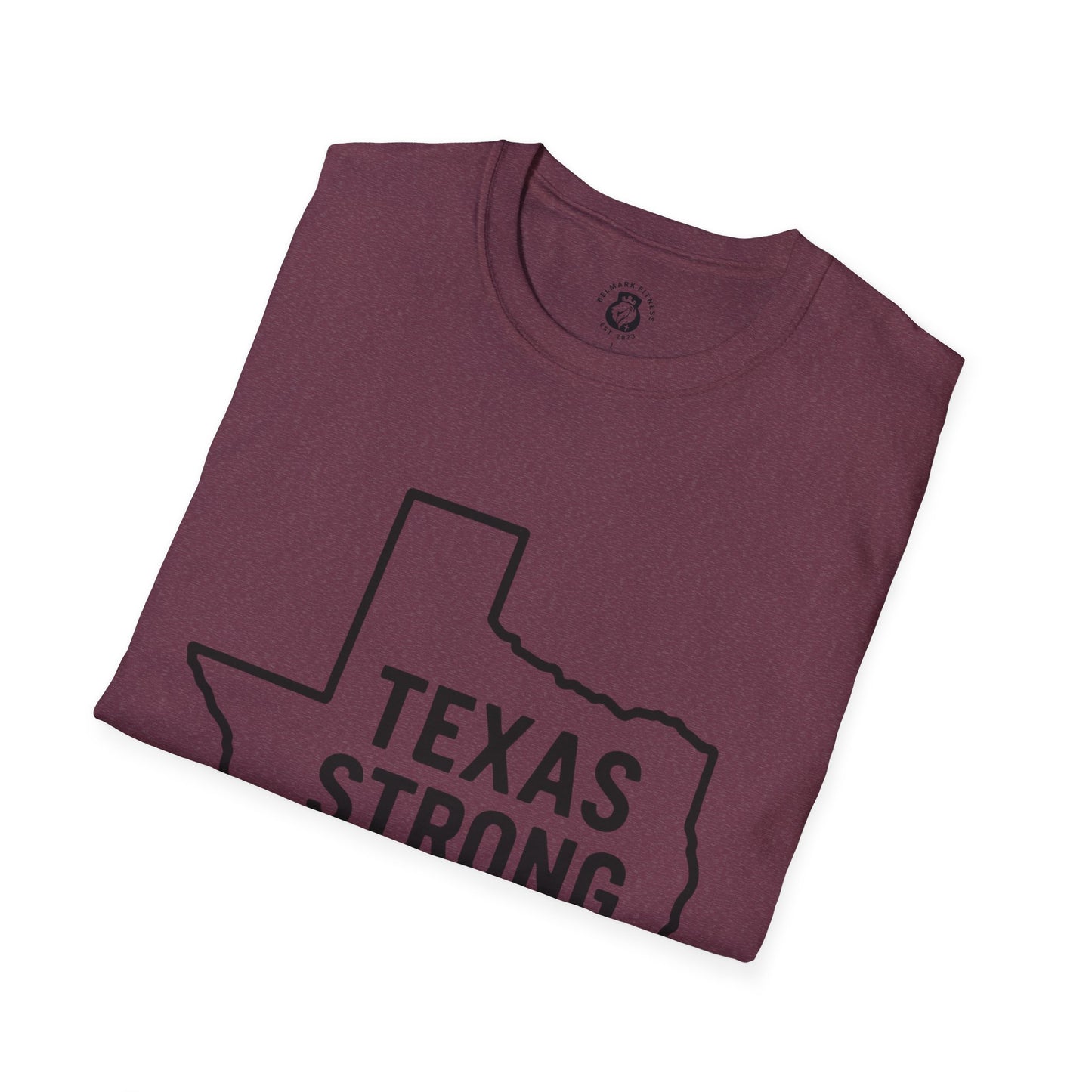 Texas Strong T-Shirt, Unisex Tee, Softstyle Shirt, Casual Wear, Texas Pride, Gift for Texans, Texas Independence Day